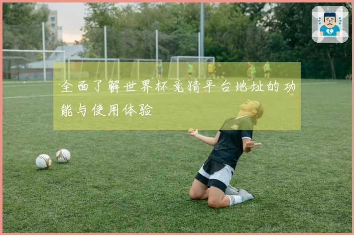 全面了解世界杯竞猜平台地址的功能与使用体验